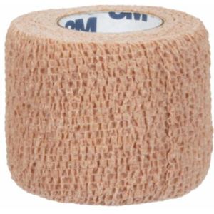 3M Coban zelfhechtend windsel huidskleur 7,5 cm x 4,5 m