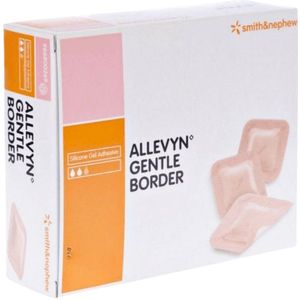 Allevyn Gentle Border Schuimverband 10 x 10 cm 10 stuks