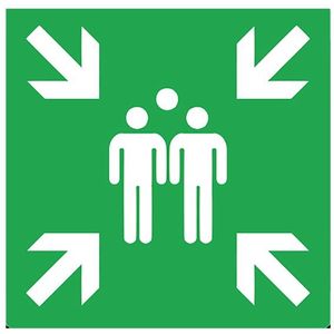 Verzamelplaats harde plaat 20x20cm