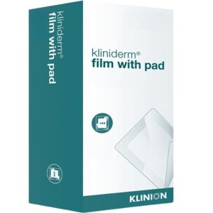 Kliniderm Film with Pad 10 x 30 cm 50 stuks