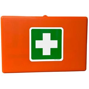 Verbanddoos - EHBO Auto - DIN-13164 - Oranje