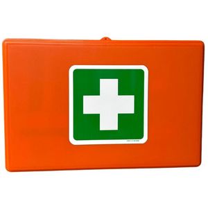 Verbanddoos - EHBO Auto - DIN-13164 - Oranje