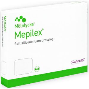 Mepilex - Absorberend Schuimverband - 10 x 12 cm - 5 Stuks