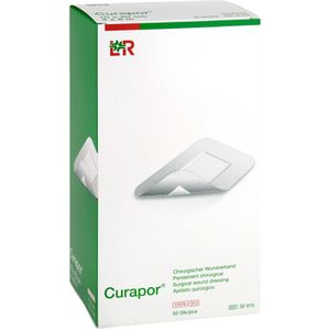 Curapor eilandpleister 10 x 30 cm 50 stuks