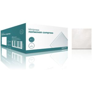 Klinion - Non Woven Gaaskompres - 4-laags - 10 x 20 cm - 100 Stuks