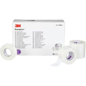 3M - Durapore - Hechtpleister - 2,5 x 9,1 m - 12 stuks
