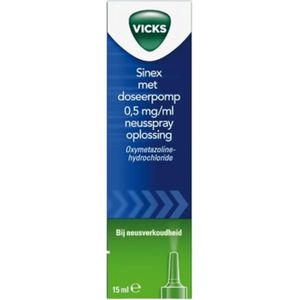 Vicks Sinex 0,5 mg/ml neusspray 15 ml