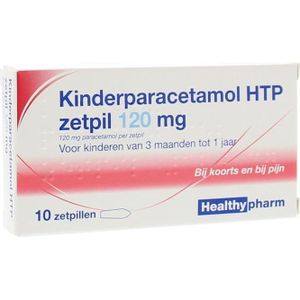 Kinderparacetamol 120 mg Zetpil 10 ST