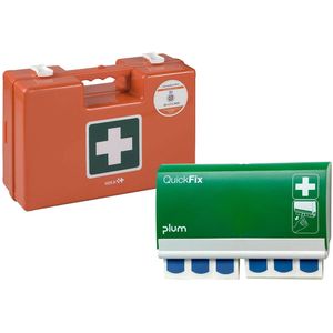 BHV Verbandkoffer HACCP met Quickfix HACCP pleisterdispenser