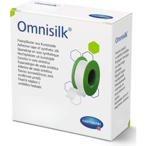 Omnisilk hechtpleister 5 cm x 5 m 1 rol