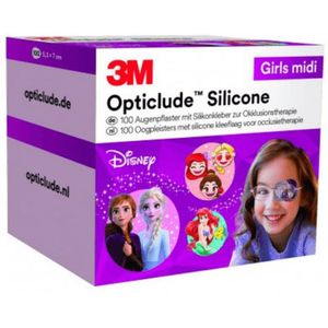 3M - Opticlude Silicone - Oogpleisters - Disney Midi Girls - 100 stuks