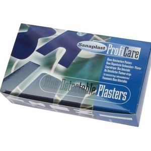 Pleister HACCP assortiment blauw detecteerbaar 100 stuks