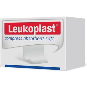 Leukoplast compress absorbent soft 20 x 20 cm 100 stuks