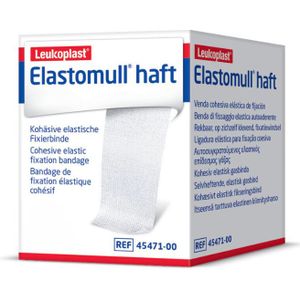 Elastomull haft Color Blauw zelfklevend verband 4 m x 10 cm
