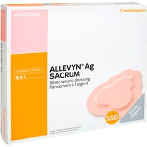 Allevyn AG Sacrum - Schuimverband - 17 x 17 cm - 10 stuks
