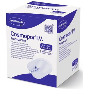 Cosmopor I.V. Transparant Infuuspleisters 9 x 7 cm 100 stuks
