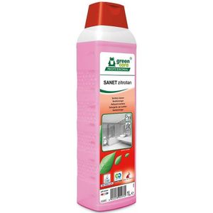 Greencare SANET zitrotan duurzame sanitairreiniger obv citroenzuur, 1L