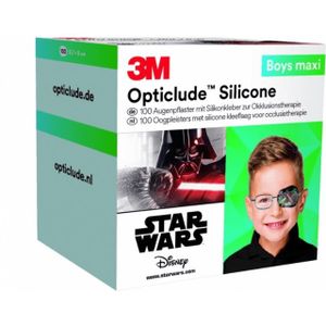 3M - Opticlude Silicone - Oogpleisters - Disney Maxi Boys - 100 stuks