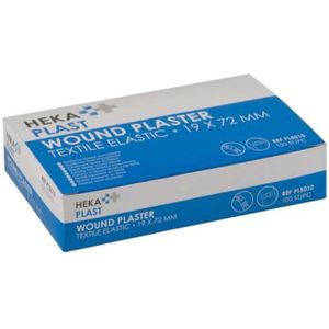 HEKA Vingerpleister Textiel 19 x 72 100 Stuks