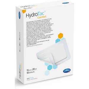 HydroTac Schuimverband steriel 15 x 20 cm 10 stuks