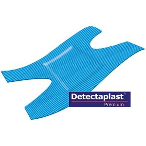 Wondpleister - Blauw - Detecteerbaar - 38x72mm - 50 Stuks