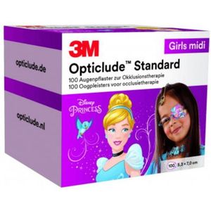 3M Opticlude oogpleisters Disney Midi Girls 100 stuks