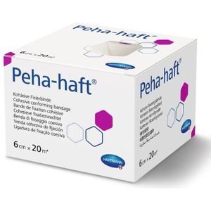 Peha-haft - Zelfklevend Verband - 6 cm x 20 m - Latexvrij