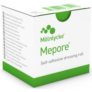 Mepore wondpleister op rol 2 m x 7 cm