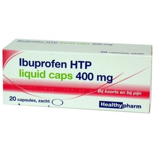Ibuprofen HTP liquid caps 400mg 20 caps