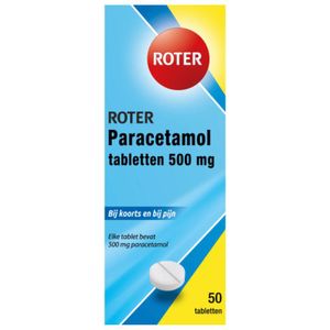 Roter paracetamol 500mg 50 tabletten