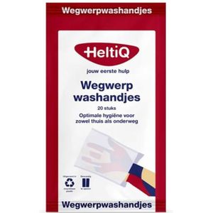HeltiQ Wegwerp Washandjes 20 stuks