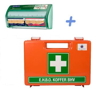 BHV Verbandkoffer + Salvequick pleisterdispenser