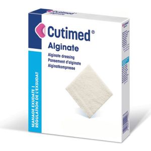Cutimed Alginate wondverband 10 x 10 cm 10 stuks