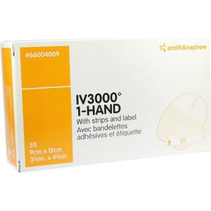 Opsite IV3000 infuusfolie 9 x 12 cm Ovaal 50 stuks