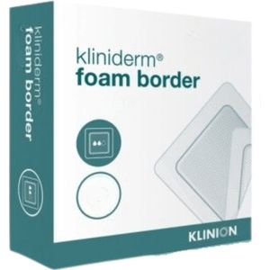 Klinion Kliniderm Foam Schuimverband 20 x 20 cm 10 stuks