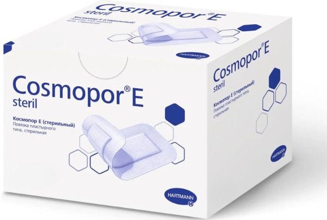 Cosmopor E eilandpleister/wondverband steriel 10 x 6 cm 25 stuks