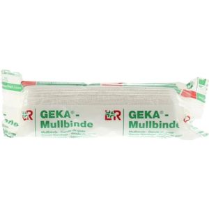 GEKA hydrofiel elastisch windsel 4m x 6cm 20 stuks