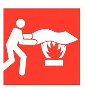 Blusdeken Vinyl sticker 20x20