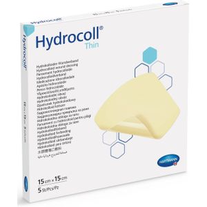 Hydrocoll - Classic Thin - Gaaskompressen - 15 x 15 cm - 5 Stuks