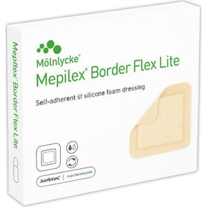 Mepilex - Border Flex Lite - Schuimverband - 7,5 x 7,5 cm - 9 stuks