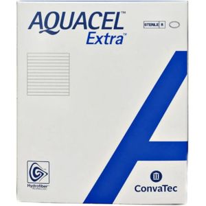 Aquacel Extra Sterk Hydrofiber wondverband 1 x 45 cm 5 stuks