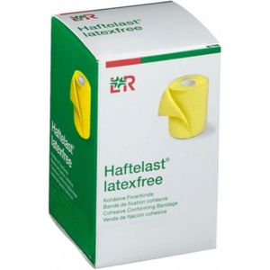 Haftelast zelfklevend verband geel 20m x 6cm