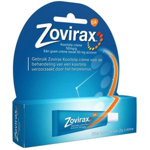 Zovirax koortslip crème 2 gram