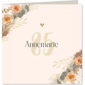 Wenskaart | 10 stuks | 85 jaar gefeliciteerd – Wenskaarten Groothandel