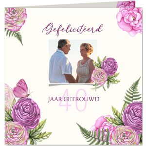 Felicitatie hart craft