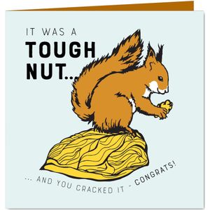 Goed gedaan kaart - It was a tough nut...