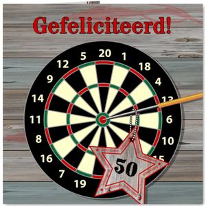 50 jaar DARTBORD 4knt