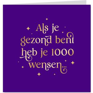 Beterschap 1000 wensen