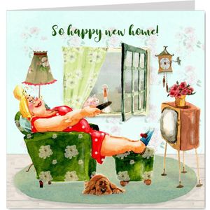 Verhuiskaart 'So happy'