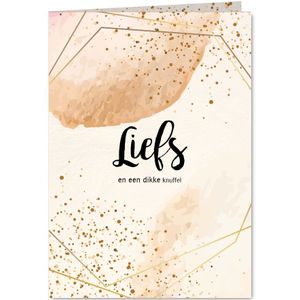 Liefs en een dikke knuffel - watercolors
